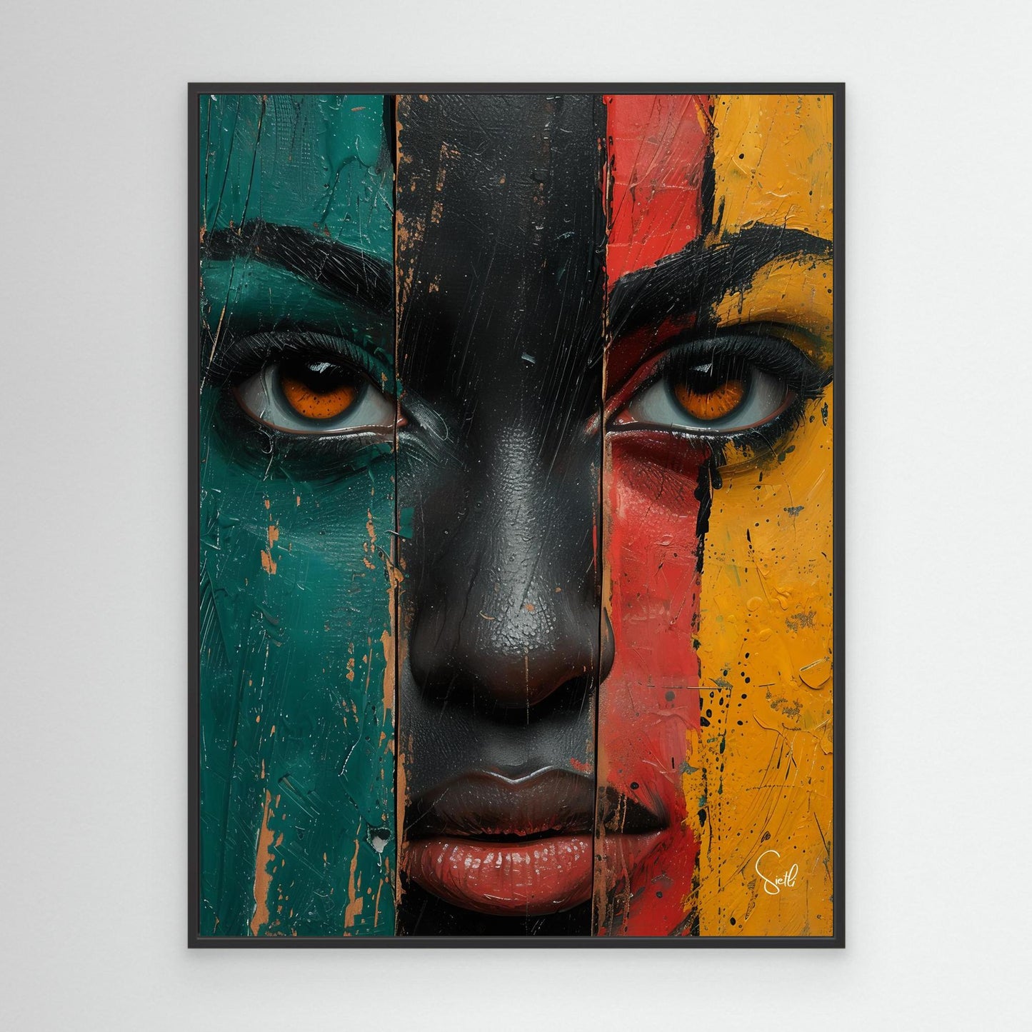 "The eyes of the tigress"