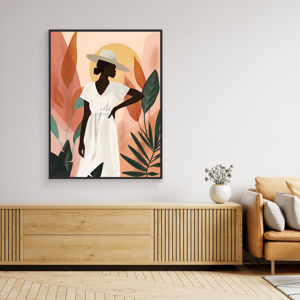 "The minimalist goddess of nature"