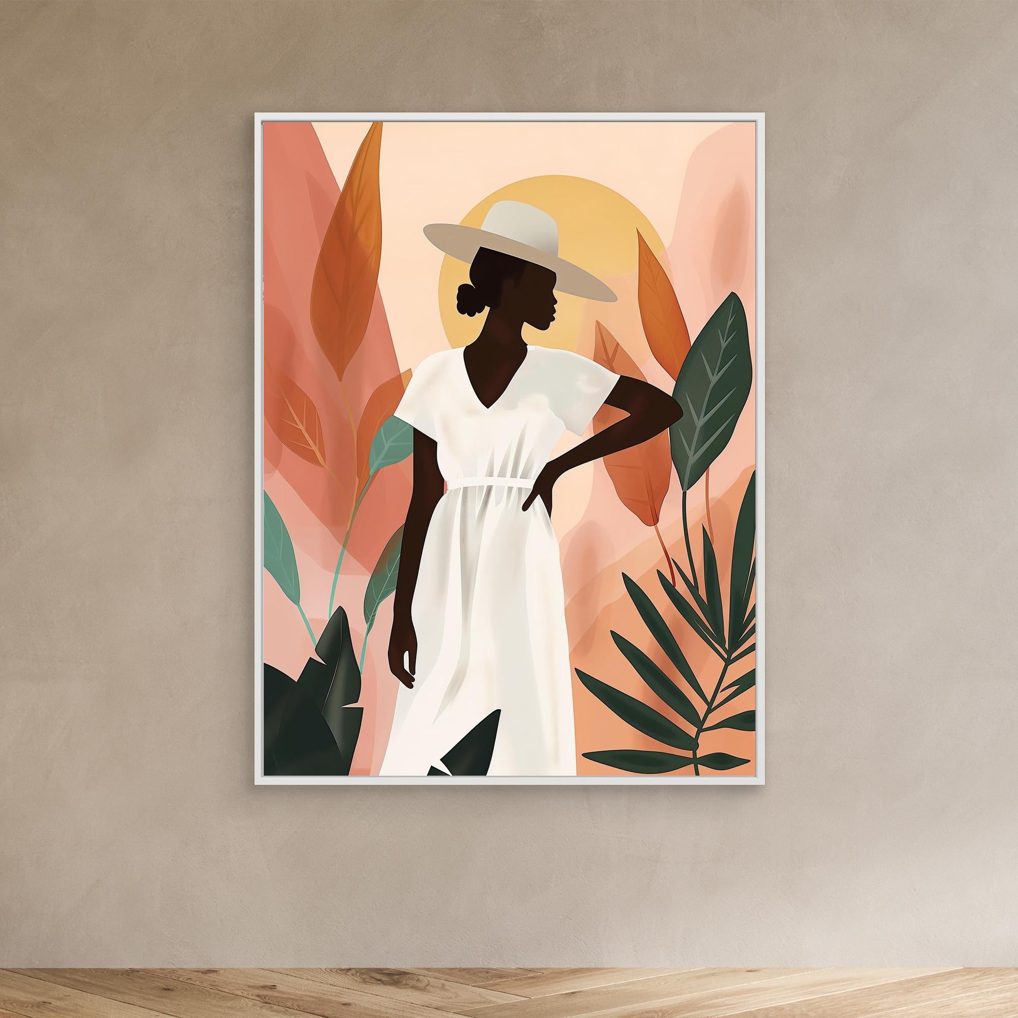 "The minimalist goddess of nature"