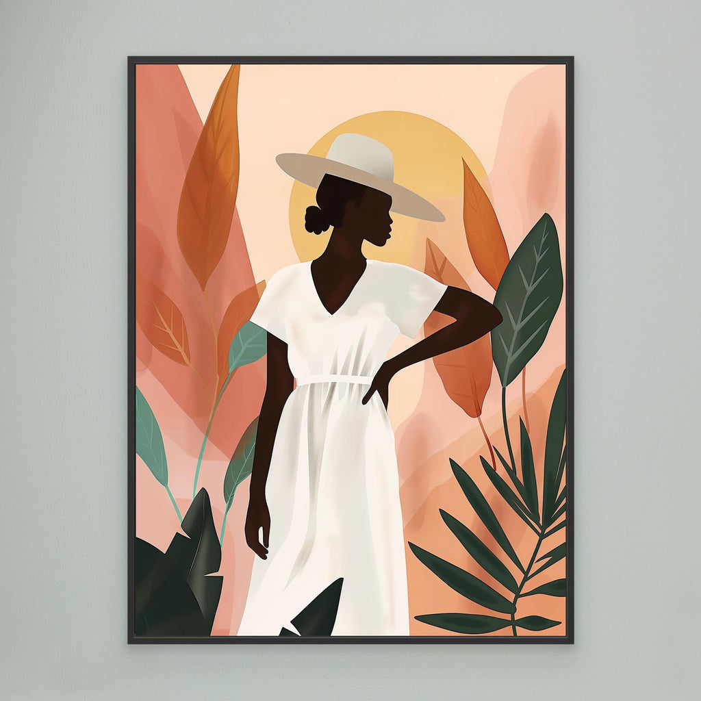 "The minimalist goddess of nature"