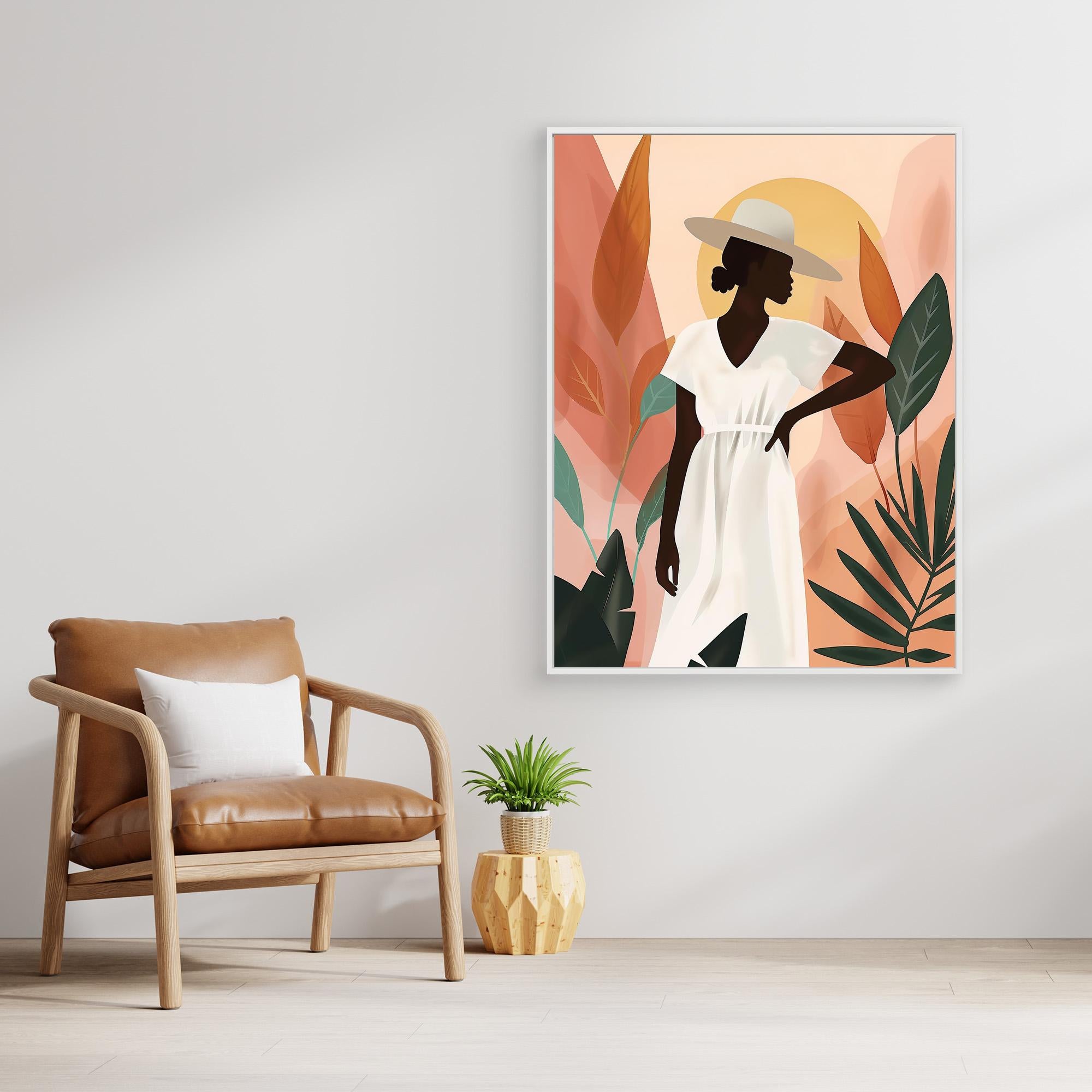 "The minimalist goddess of nature"