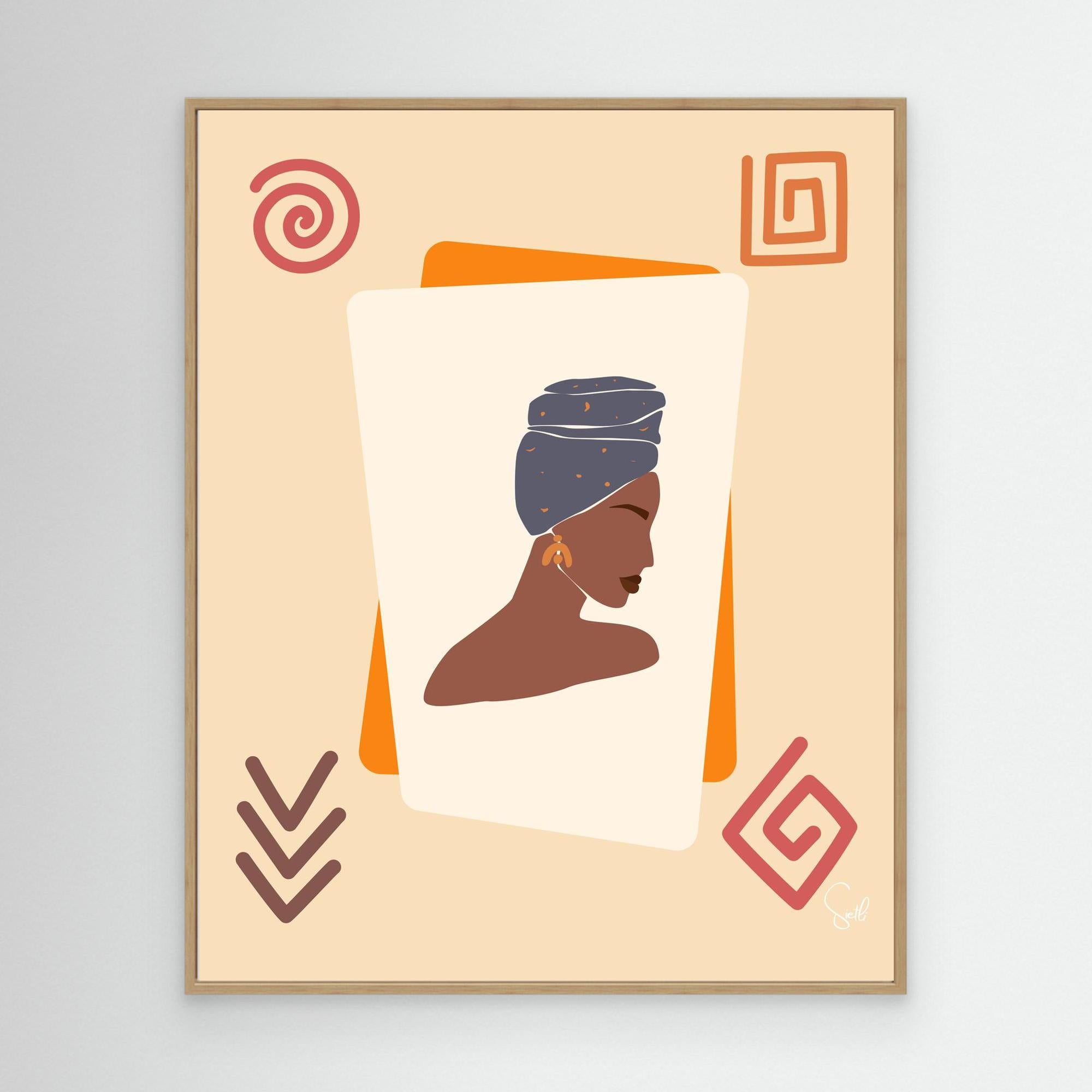 "Sweet and Strong Lady #9"