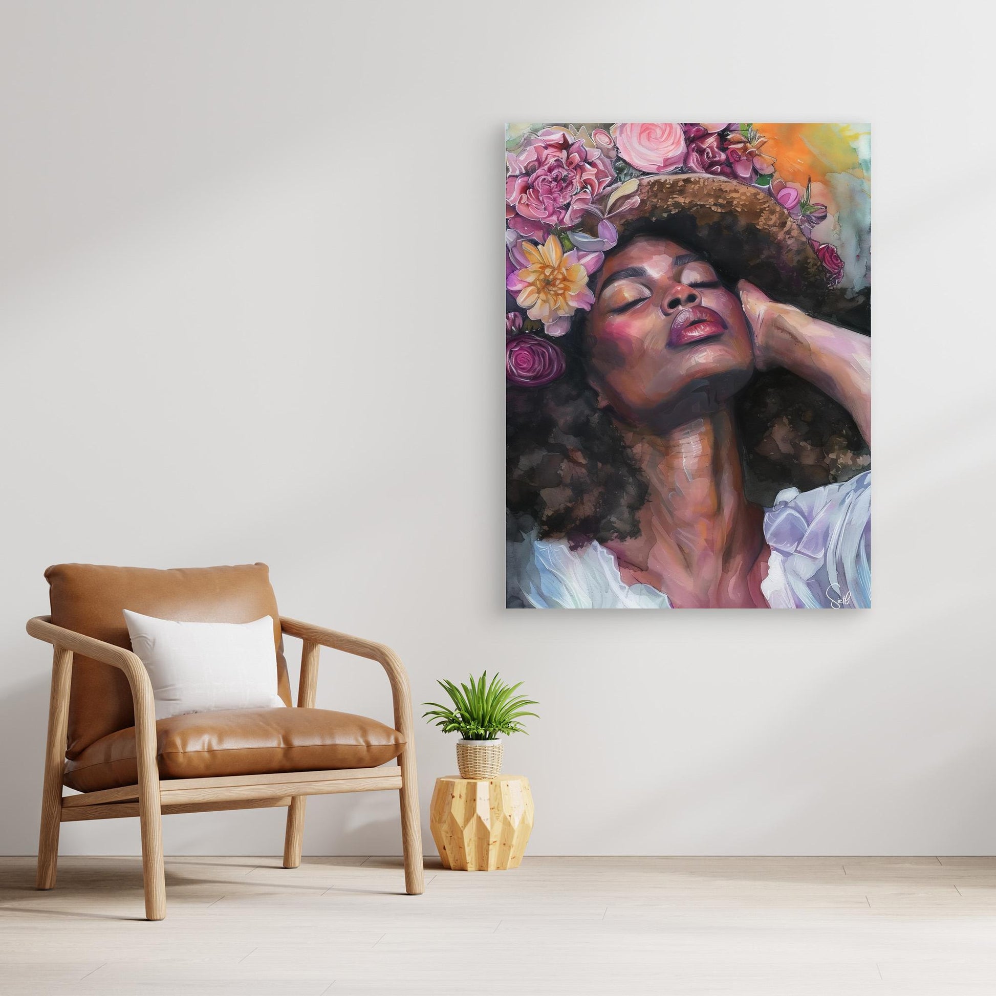 "Lips and flowers"