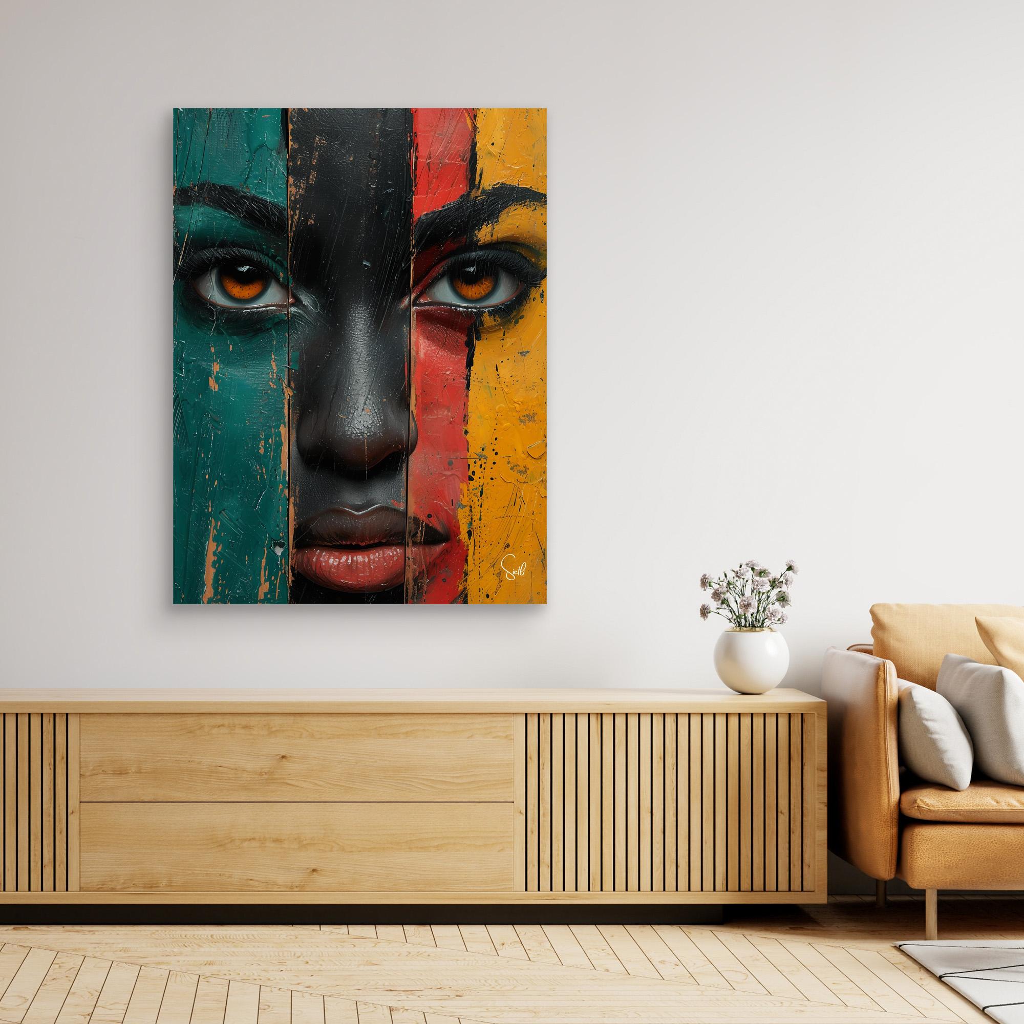 "The eyes of the tigress"